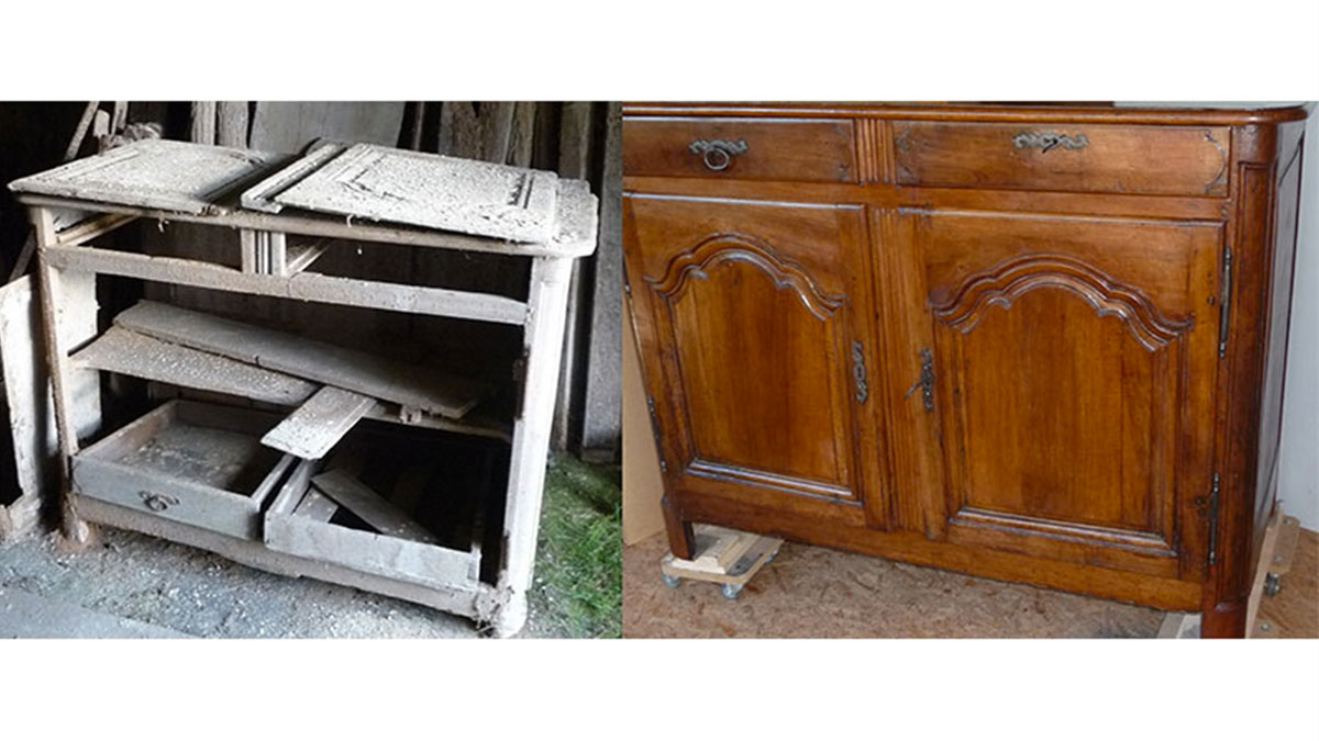 conservation buffet ancien